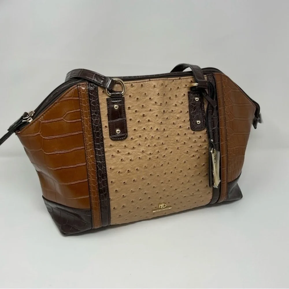 New Direction Shoulder Bag Tan and Brown‎ Color